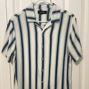 PacSun Striped Button-Down Mens Small